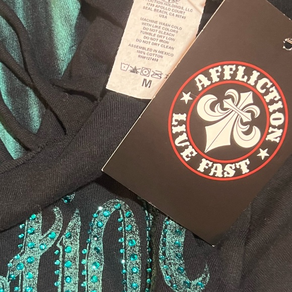 Affliction Women’s T-Shirt - Picture 12 of 12